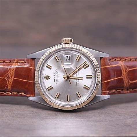 best leather strap for rolex datejust|rolex datejust 41mm leather strap.